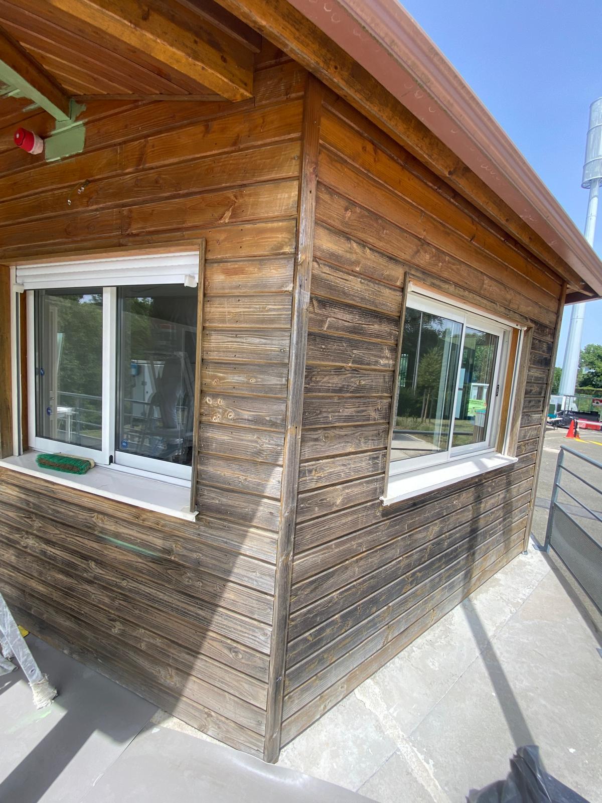 Rénovation de chalet - Avant peinture