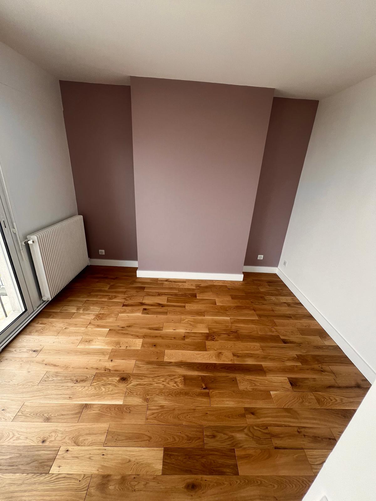 Pose de parquet