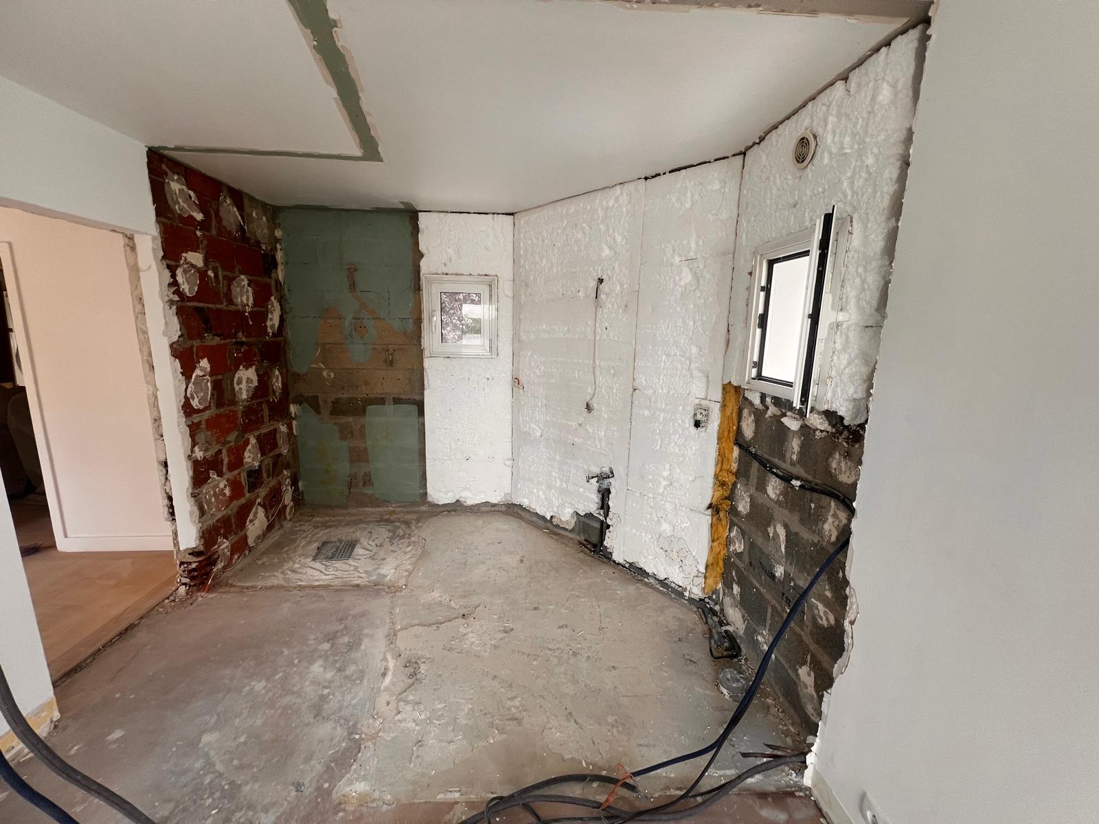 Rénovation de salle de bain - Avant travaux
